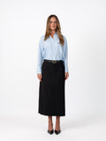 Rees’ Pinstriped Skirt