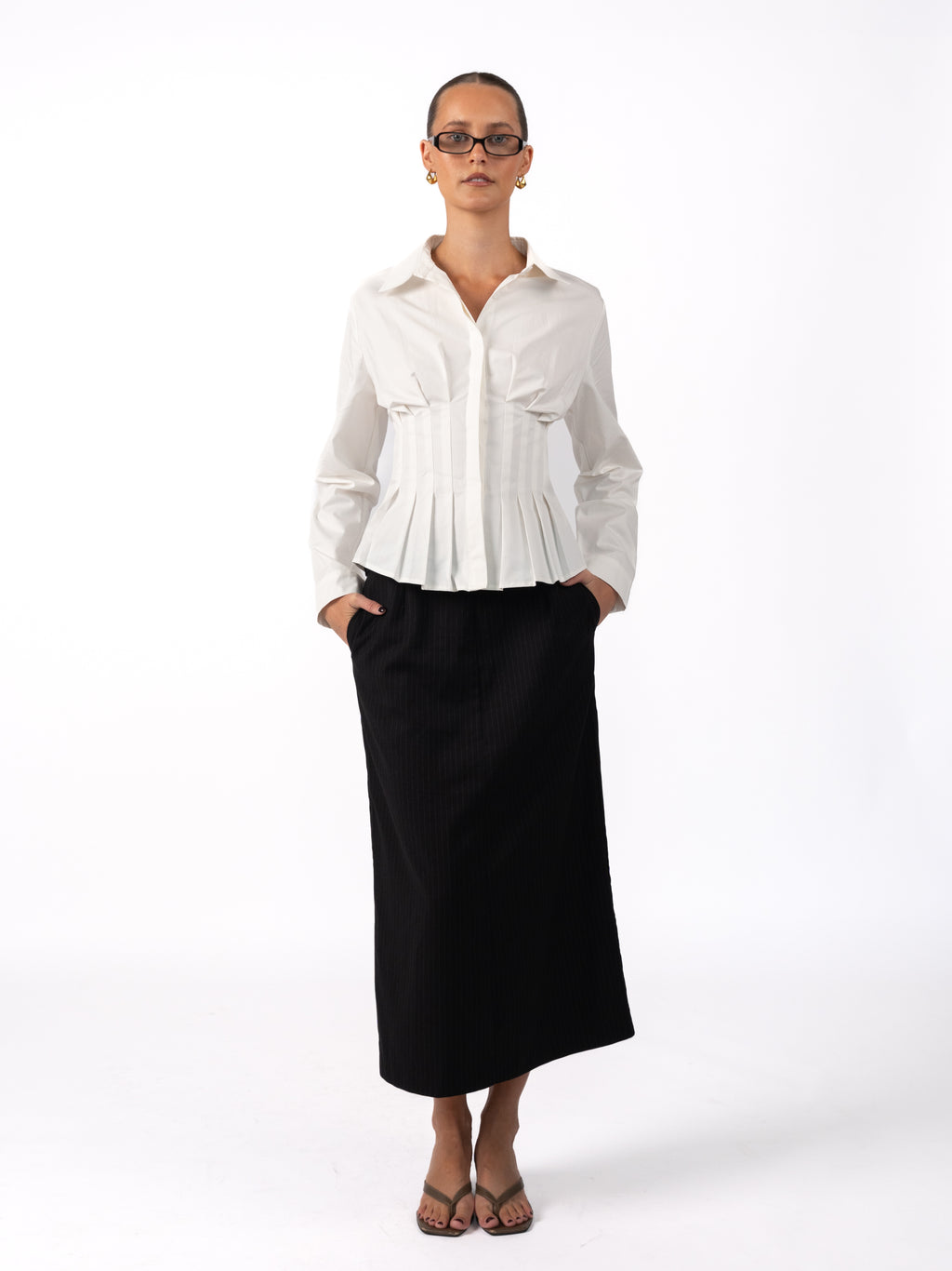 Em’s Pleated Top